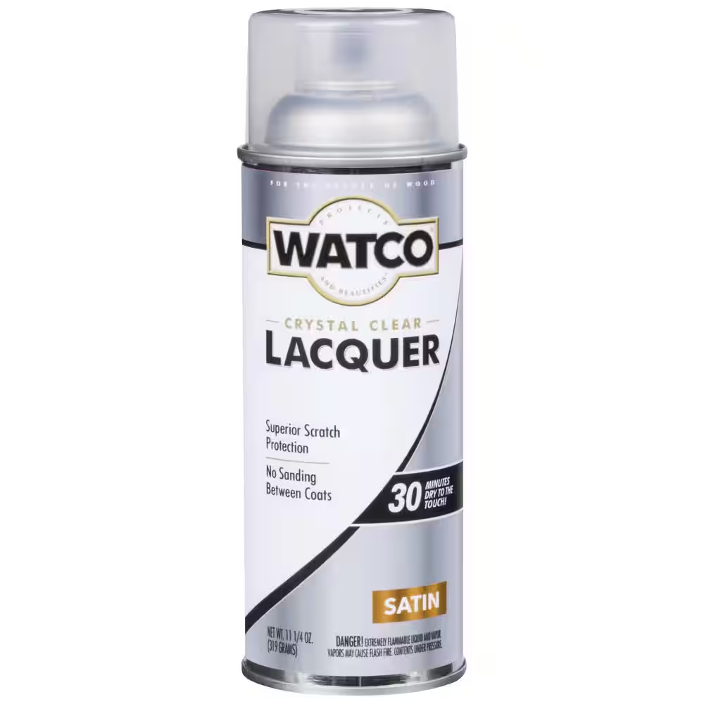 Watco 63281, 11.25 Oz Spray (Pack of 1), Clear Satin Free Ship NEW