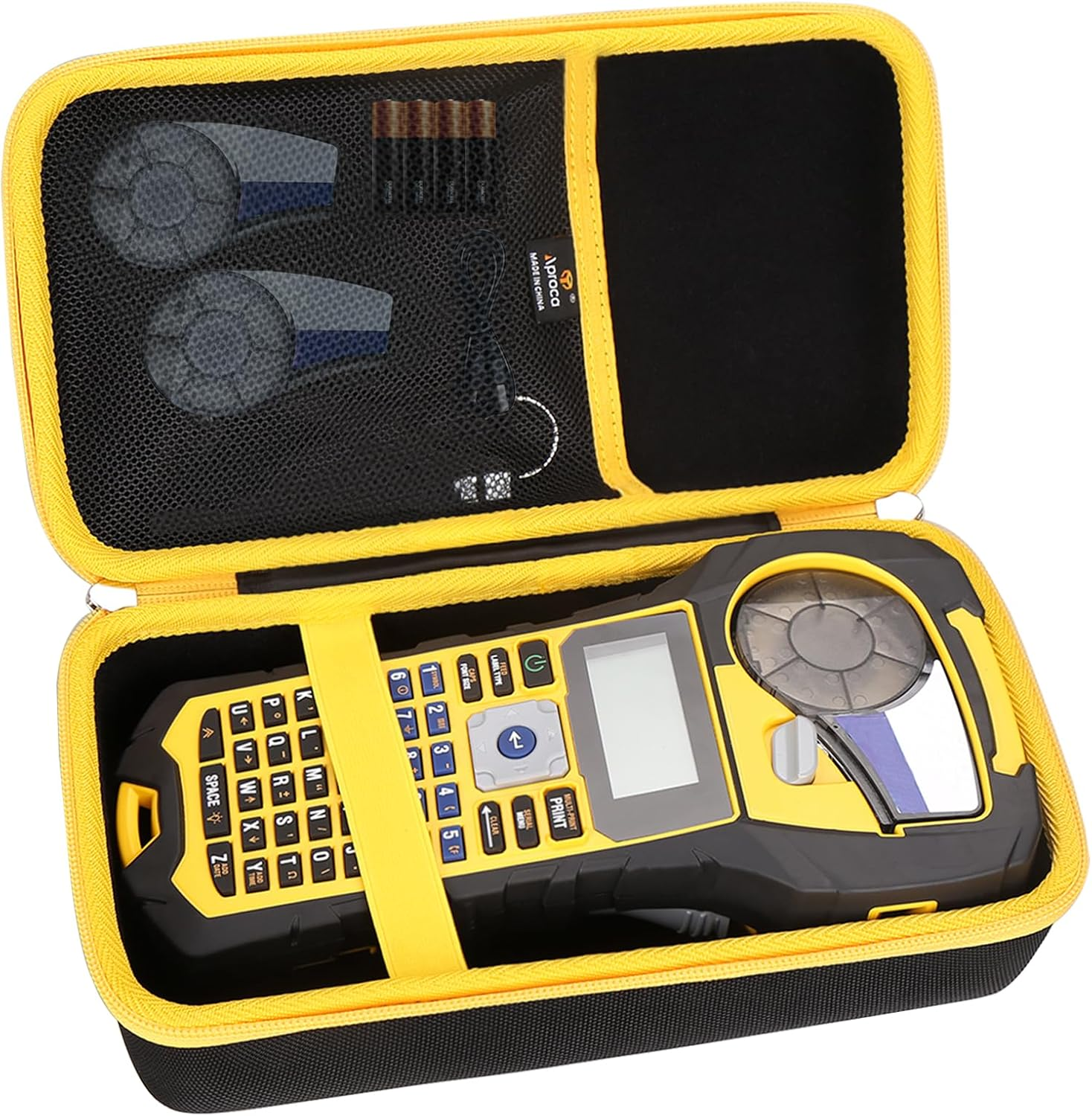 Aproca Hard Storage Travel Case, Compatible with M210 BMP21-PLUS BMP21-LAB Handheld Label Printer and Accessories (Case Only)