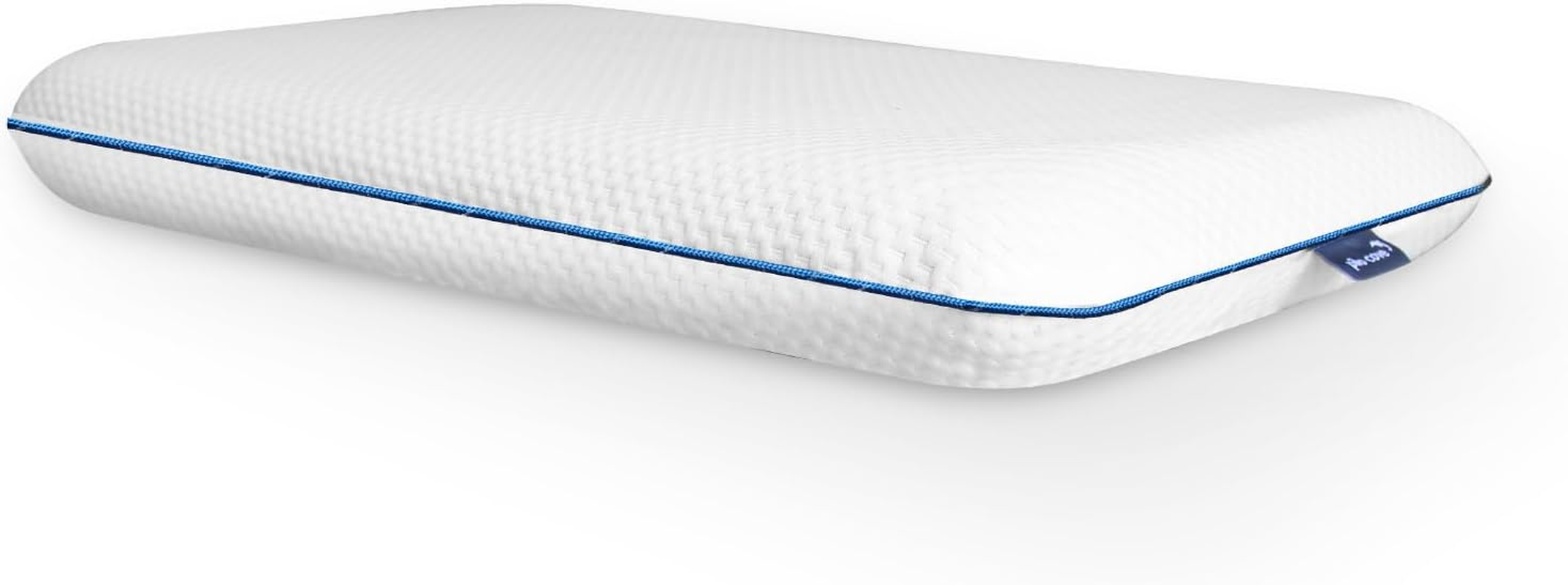 Ultra Slim Thin Premium Memory Foam Flat Pillow Stomach and Back Sleepers -2.7 Inch Thin, Flat Design Cervical Neck Alignment and Deeper Sleep -Low Profile-Removable Case