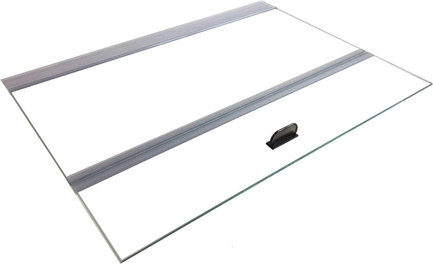 H2Pro Glass Canopy 2Piece Set for Marineland Perfecto 70/75/90/110 Gallon 48X18 Aquarium Fish Tank (Eachpiece Measure 22.68 X 16.93 X 0.16In), White, One Pack