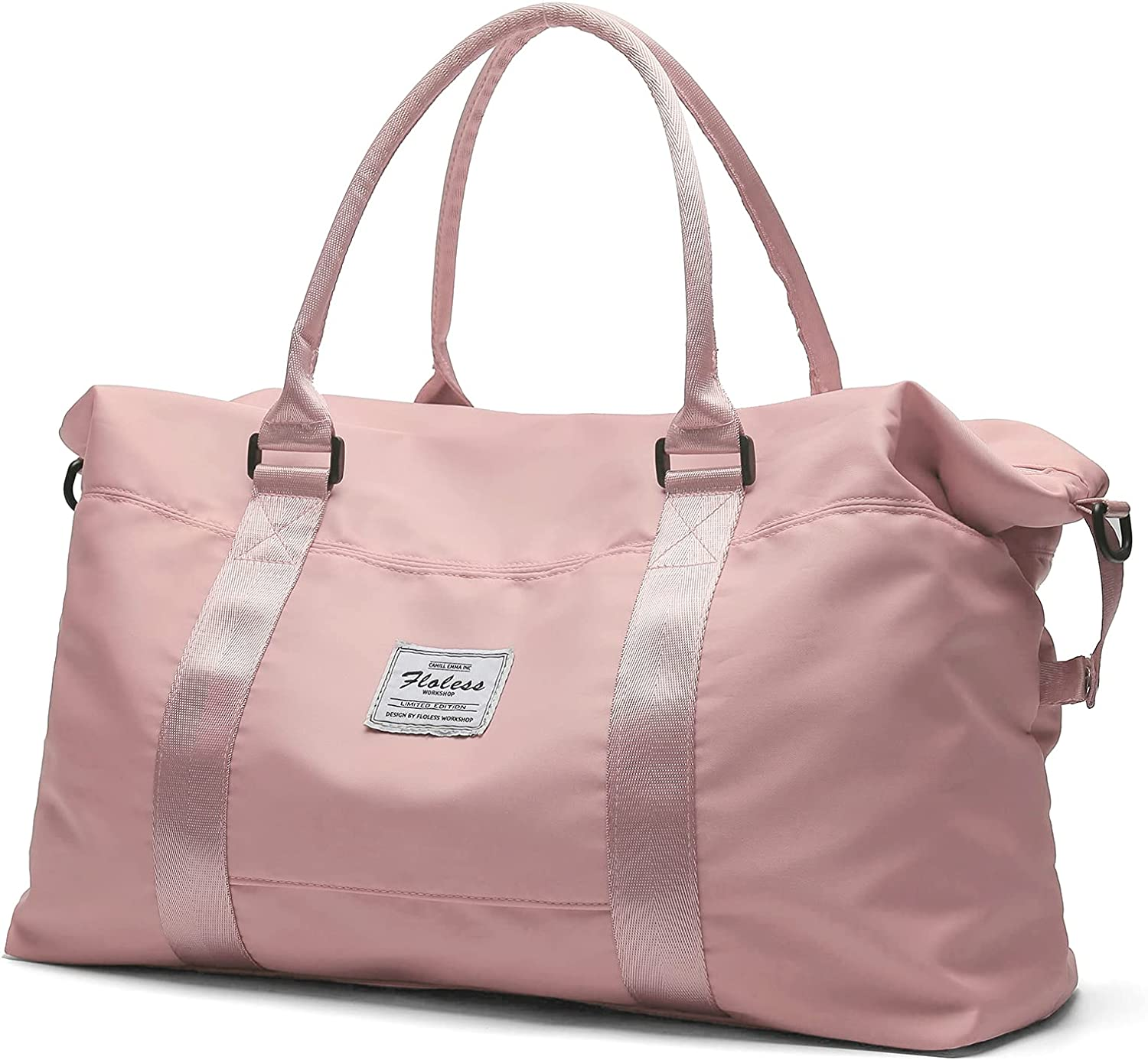 Travel Duffel Bag – Sports Tote & Weekender Shoulder Gym Bag for Women