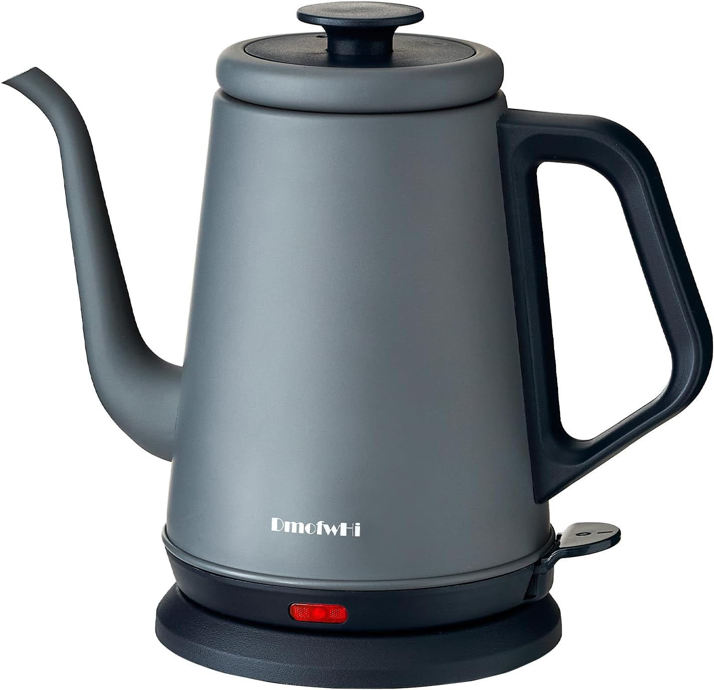 Gooseneck Electric Kettle(1.0L),1000W Electric Tea Kettle of 304 Stainless Steel,Auto Shut Off,Water Kettle for Coffee and Tea-Grey