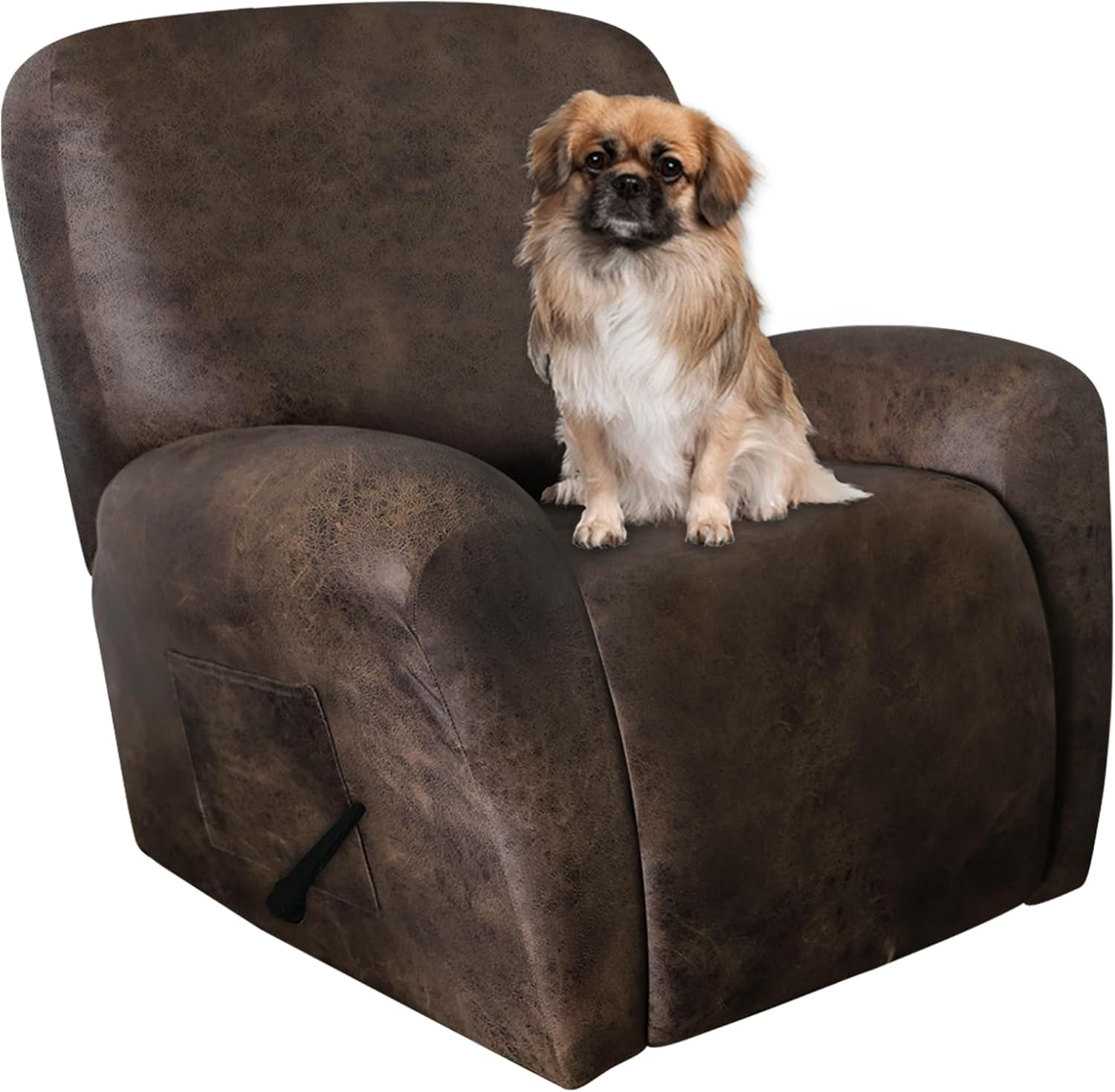 Leather Recliner Chair Covers Heavy Duty 4 Pieces Lazy Boy Recliner Cover forPet