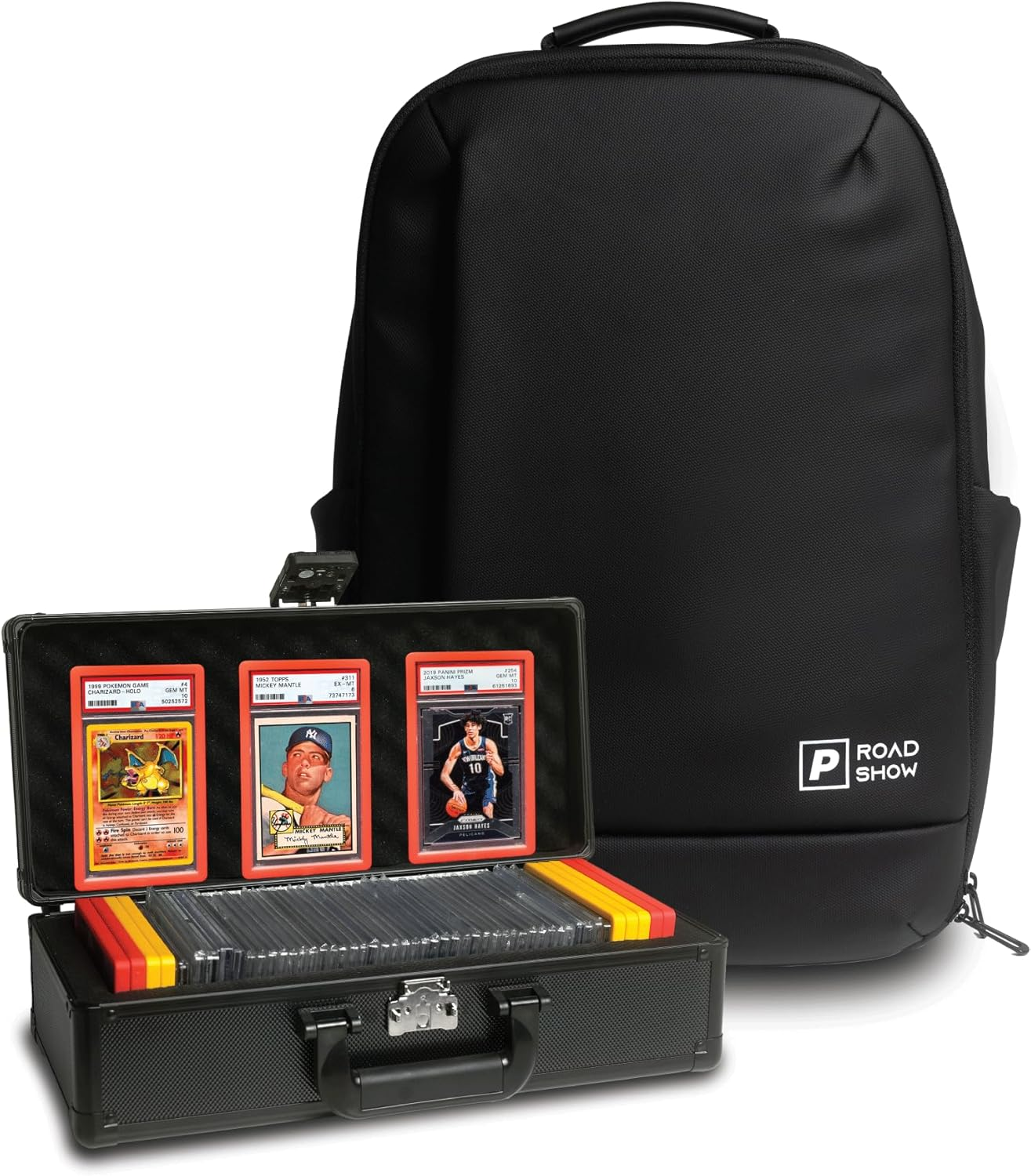 Slab Armor Backpack for PSA Graded Cards with USB Storage - Holds 53 Cards | eBay Slab Armor Backpack for PSA Graded Cards with USB Storage - Holds 53 Cards | eBay