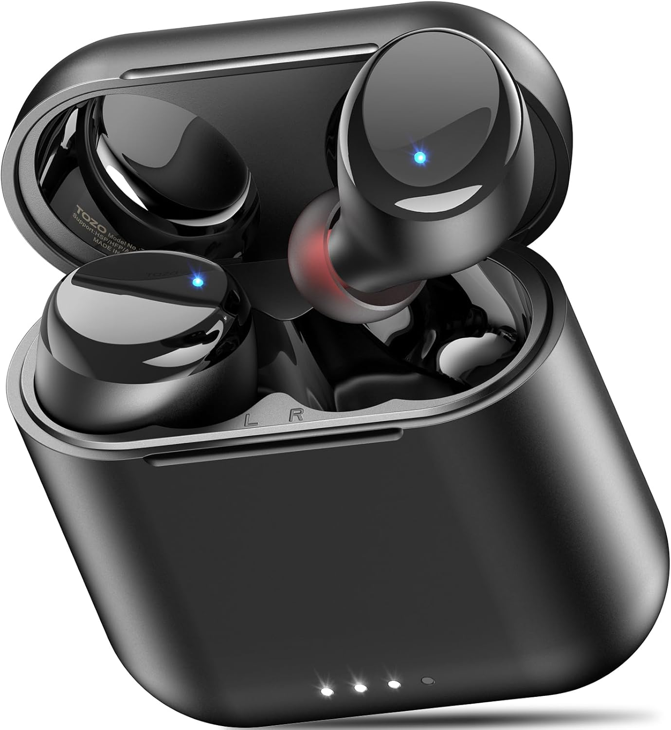 T6 Wireless Earbuds, Bluetooth Ear Buds, Stereo Sound in Ear Headphones, 50 Hours Playtime, AI Clear Call, Wireless Charging Case, APP Customizable Eqs, IPX8 Waterproof Earphones
