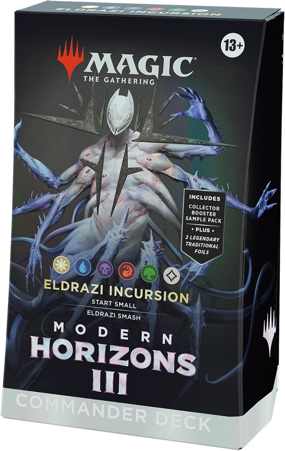 Modern Horizons 3 Commander Deck – Eldrazi Incursion (100-Card Deck, 2-Card Collector Booster Sample Pack + Accessories)