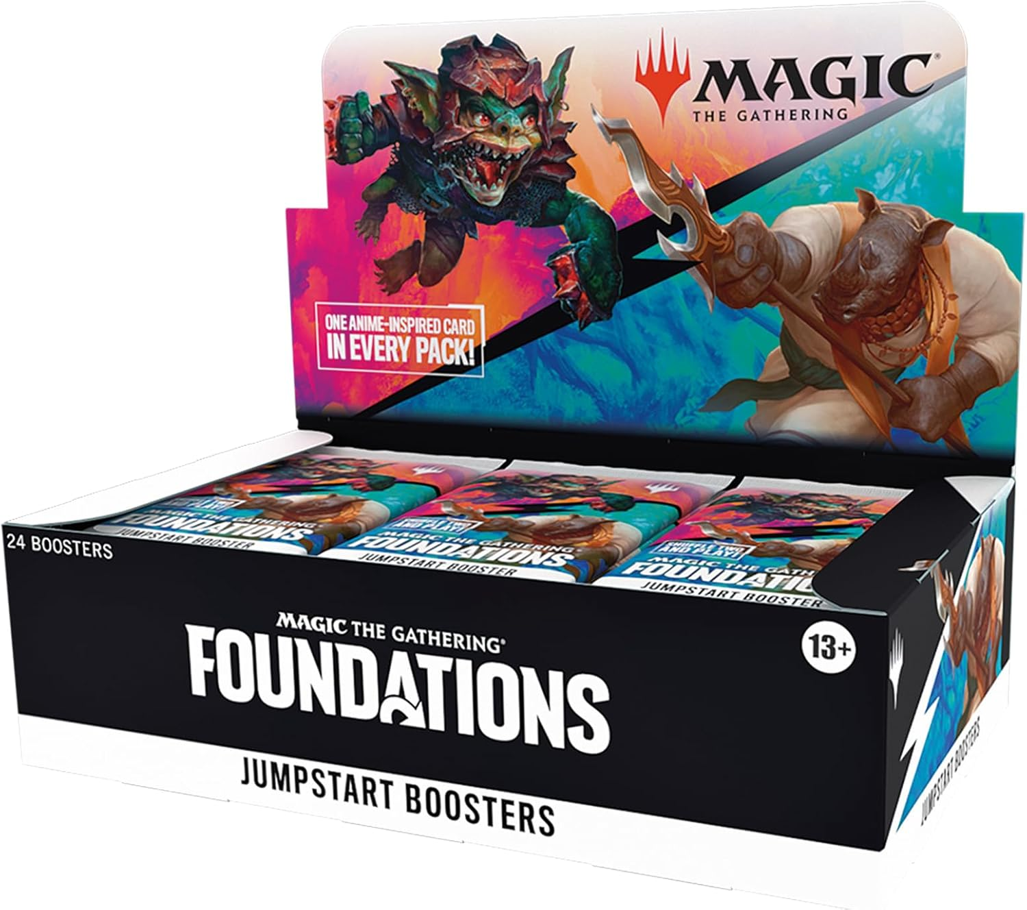 Magic the Gathering Foundations Jumpstart Boosters (24 Boosters per Display)