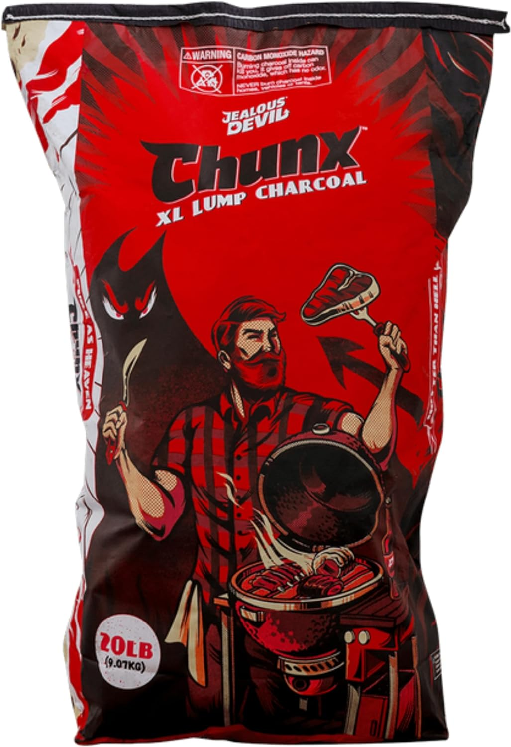 Jealous Devil Chunx Lump Wood Charcoal XL 15.8 kg - Picture 9 of 14
