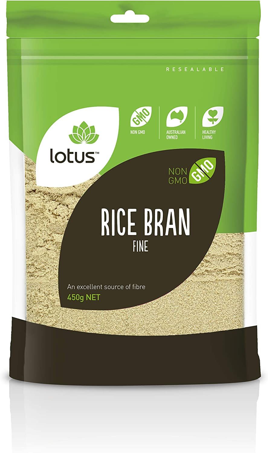 Fine Rice Bran, 450 G