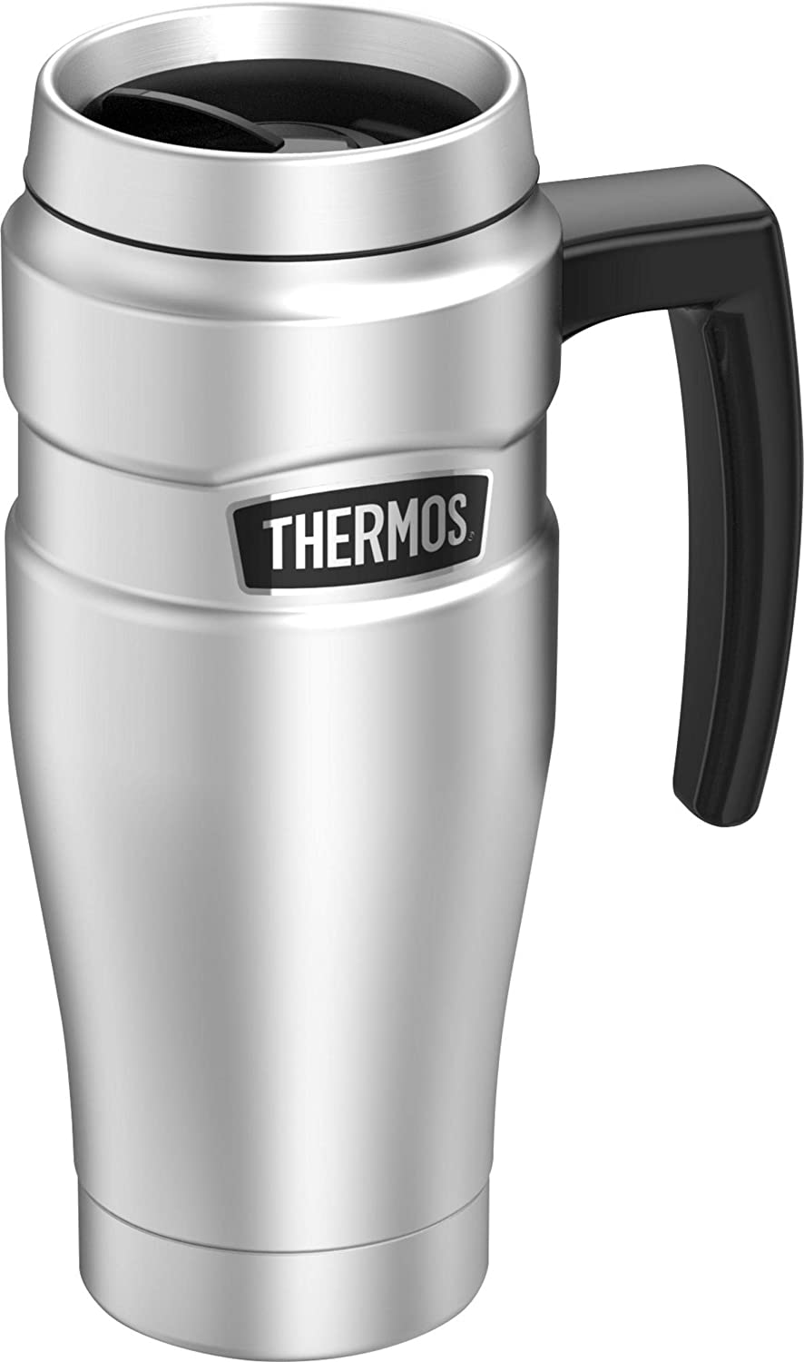 Thermos Stainless King Insulated Travel Mug, 470ml, Stainless Steel, SK1000ST... - Picture 3 of 13