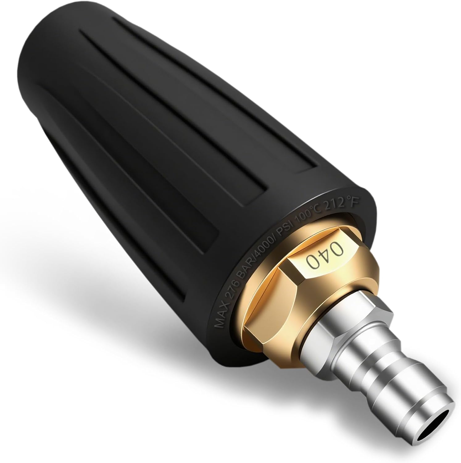 Xaxuqtu Turbo Nozzle Pressure Washer Tips, Max 4000 PSI, Upgrade 360Â° Rotating