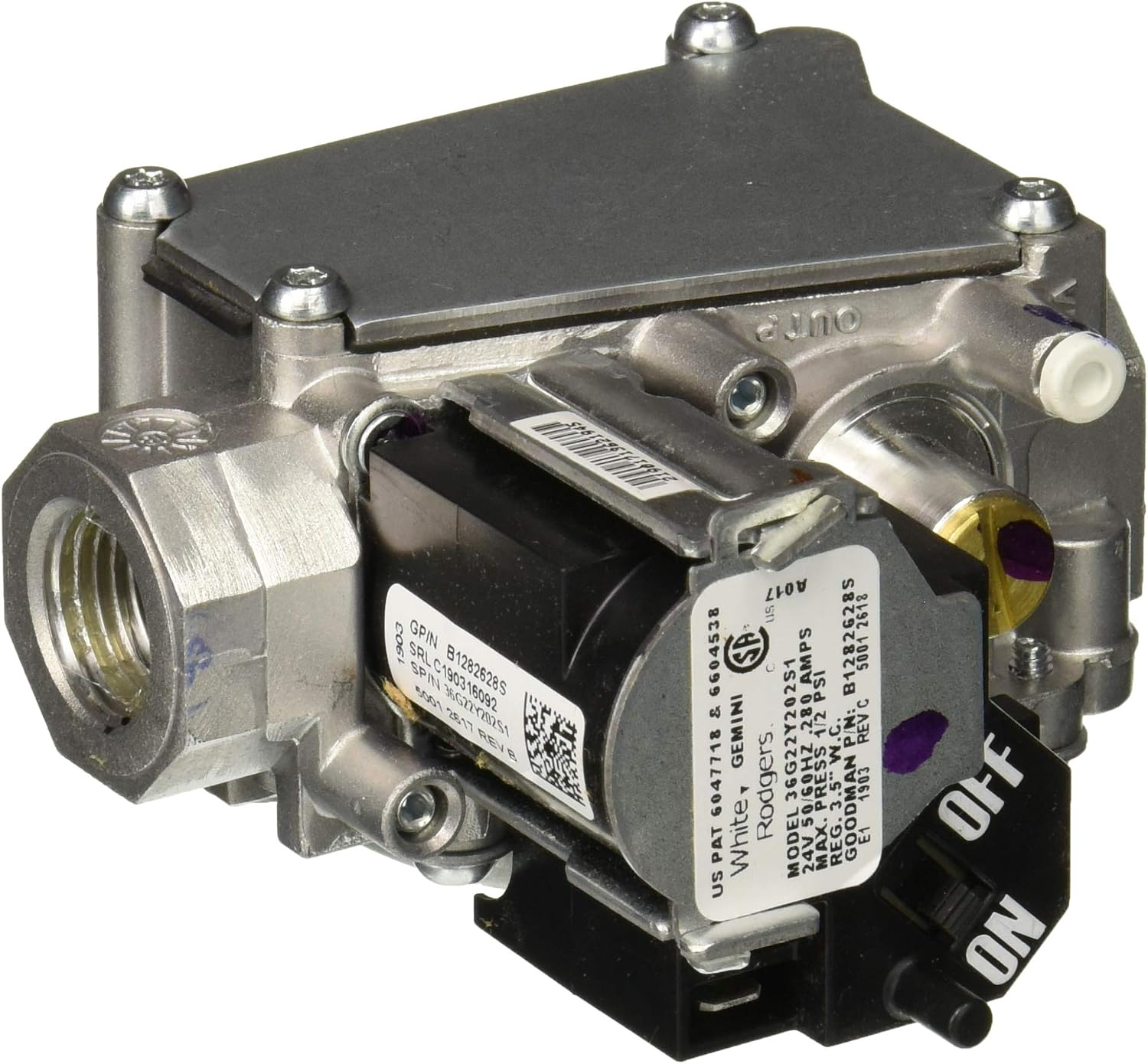 B1282628S Gas Valve Assembly