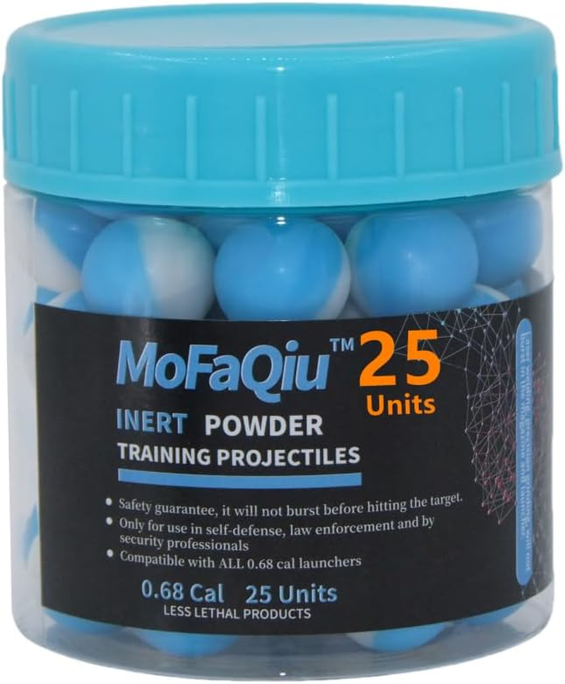 Plastic Shell (Liquid/Powder) Training 68 Caliber Pepper Projectiles -Pepper Ball Launcher