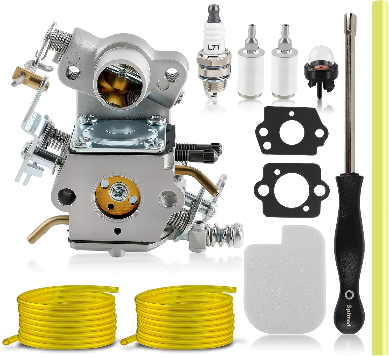 C1M-W26 PP4218 Carburetor for Zama C1M-W26A C1M-W26C Poulan Pro P3314 PP4218A PP4218AVX PP4018 with Air Filter replace for 545070601