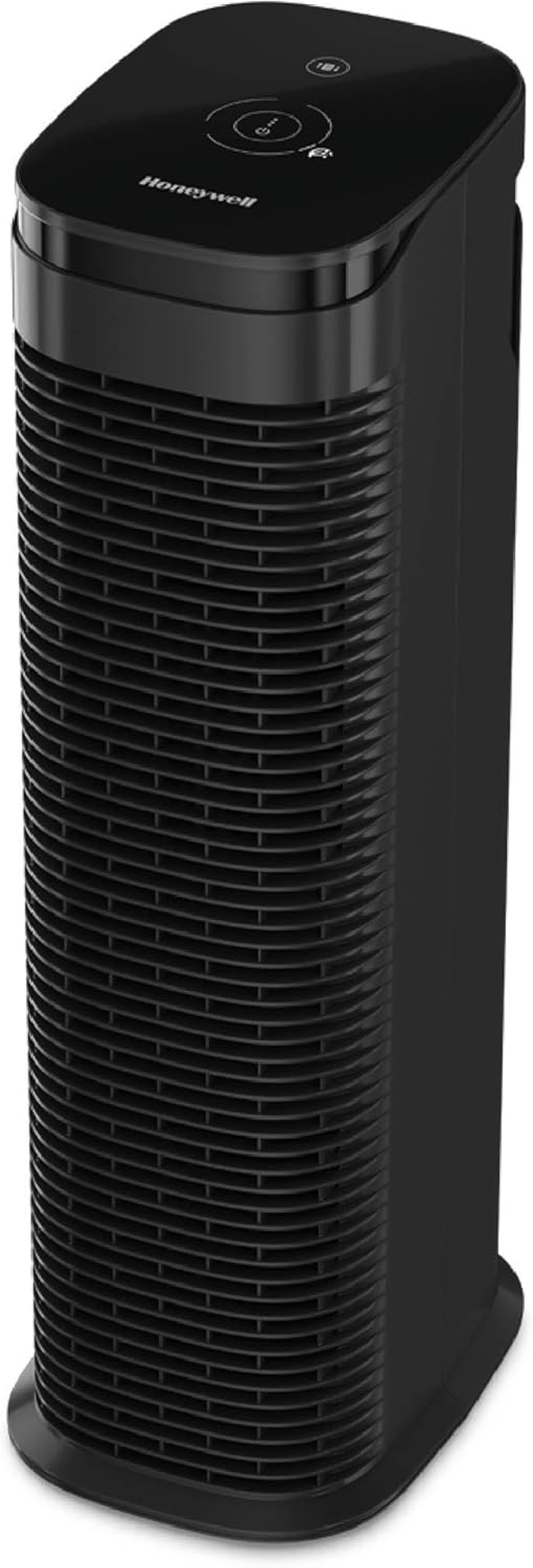 HPA175B Allergen plus Series Compact HEPA Air Purifier Tower, Allergen Reducer for Large Rooms (200 Sq Ft), Black - Wildfire/Smoke, Pollen, Pollen, Pet Dander & Dust Air Purifier