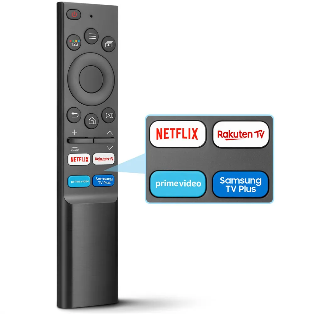 Remote Control for Samsung TV Replacement Universal Remote Compatible Frame Serif Crystal UHD Neo QLED OLED 4K 8K Smart Tvs