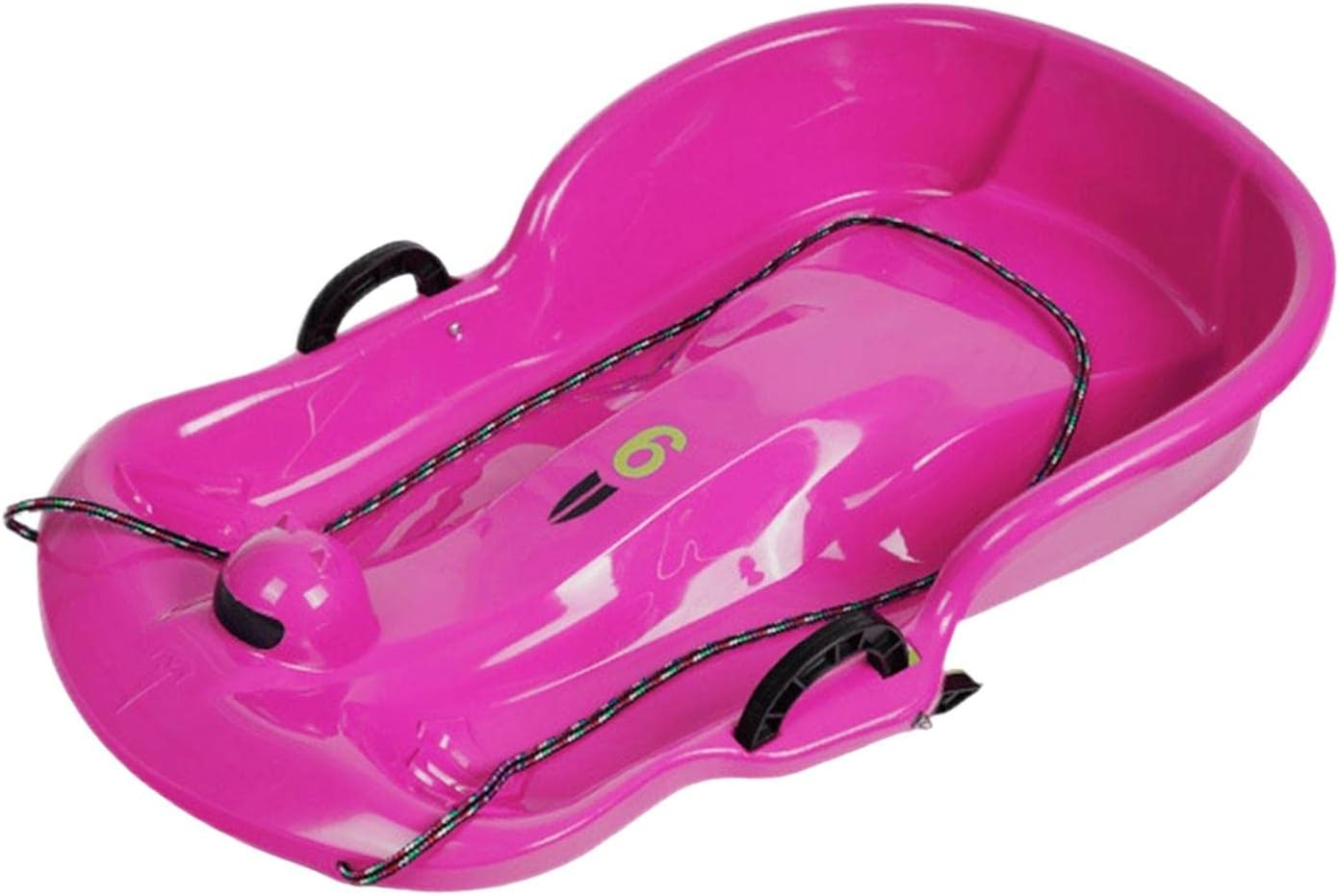 Hellery Winter Snow Sled Sleigh Sledding Toboggan Skiing Downhill Sleds Ski B... - Picture 12 of 14