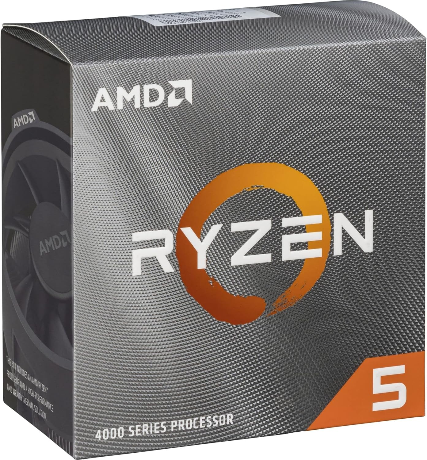 CPU AMD Ryzen5 4500 6c12s Ryzen 5 4500 6-Core, 12-Thread Unlocked Desktop Processor