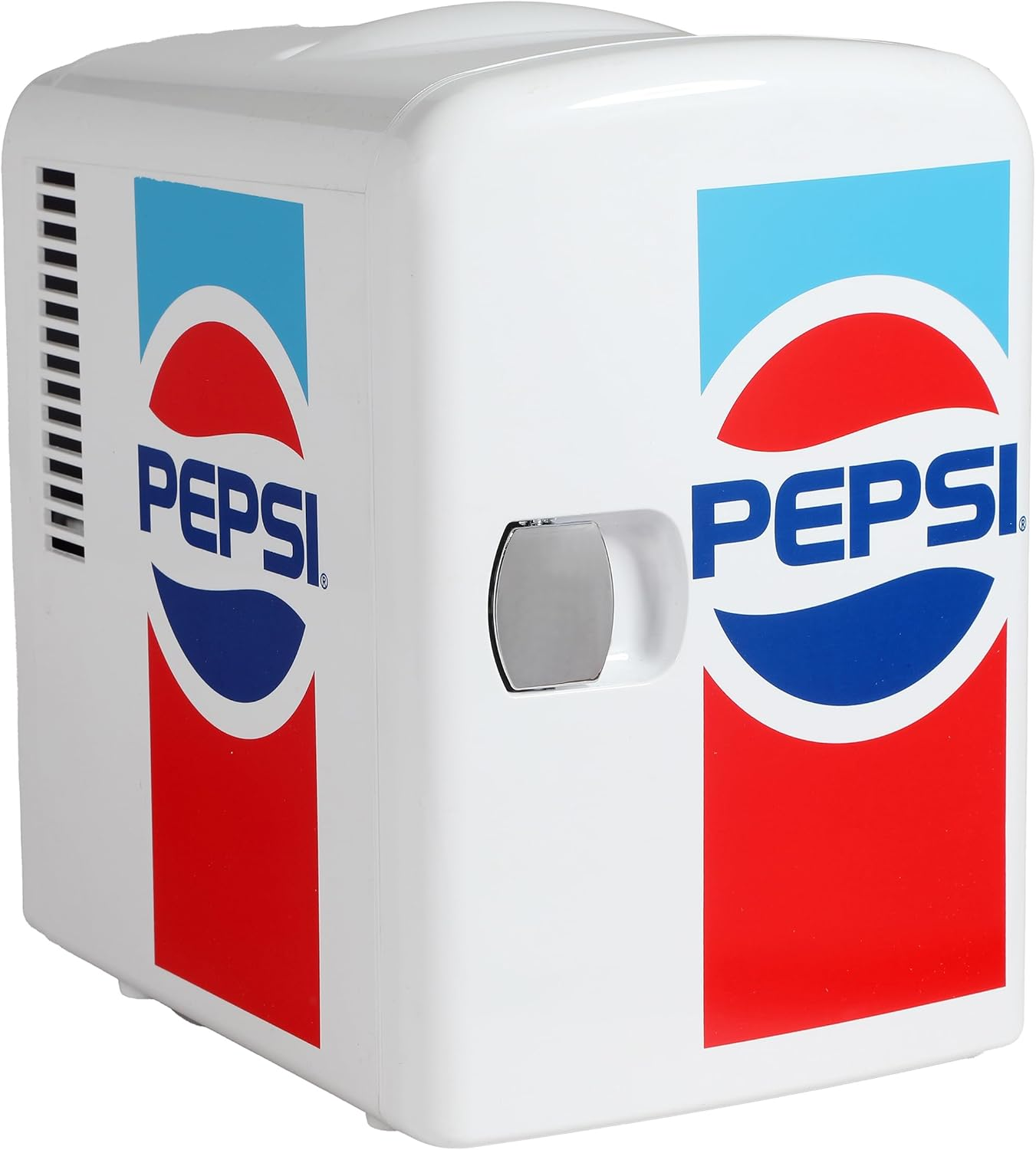 MIS138PEP Pepsi Retro Logo, Mini Portable Compact Personal Fridge