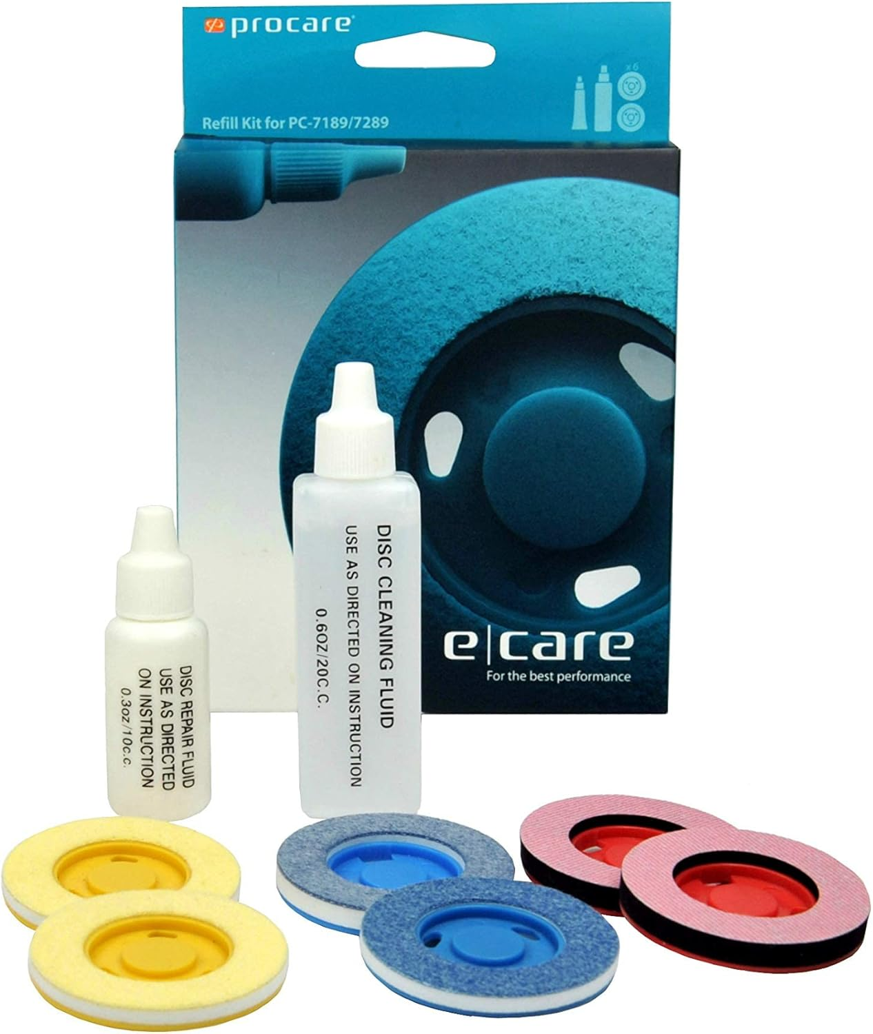 Procare Refill Kit for Disc Cleaning and Repairing Kit