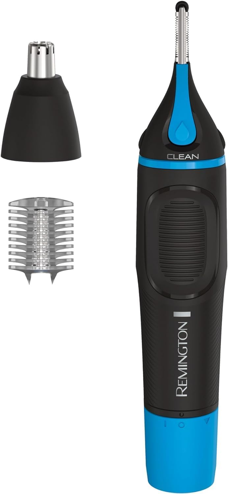 Remington Nose, Ear & Detail Trimmer with Cleanboost Technology, Blue
