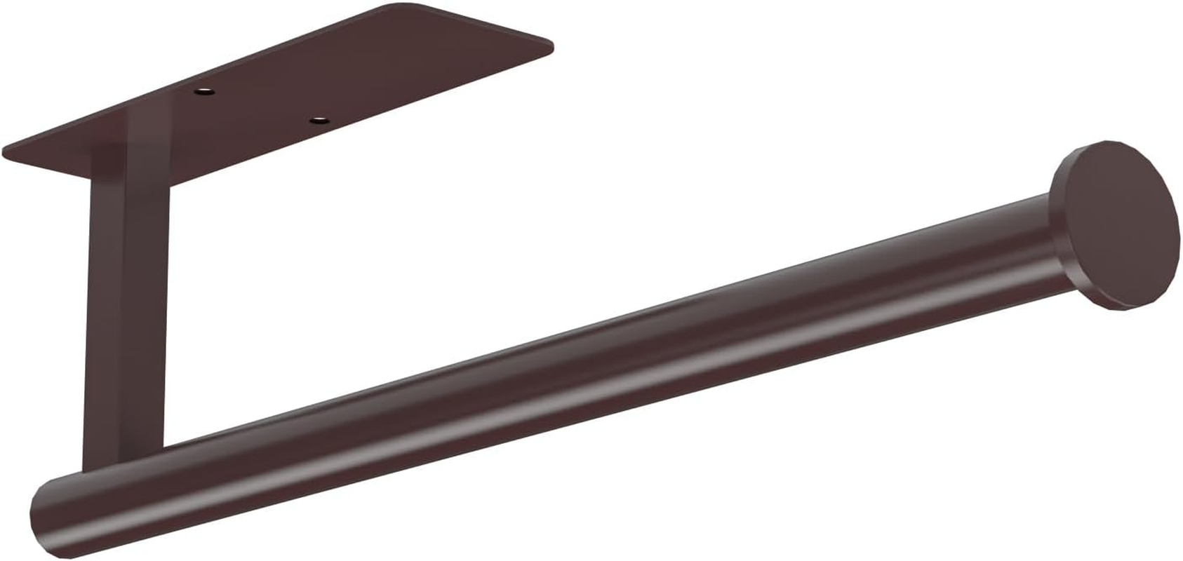 Paper Towel Holder Under Cabinet No Drilling, Self Adhesive Paper Towel Holder Wall Mount for Kitchen Rack, Under Counter Napin Holder No Drill, RV, 304 Stainless Steel, Oil Rubbed Bronze