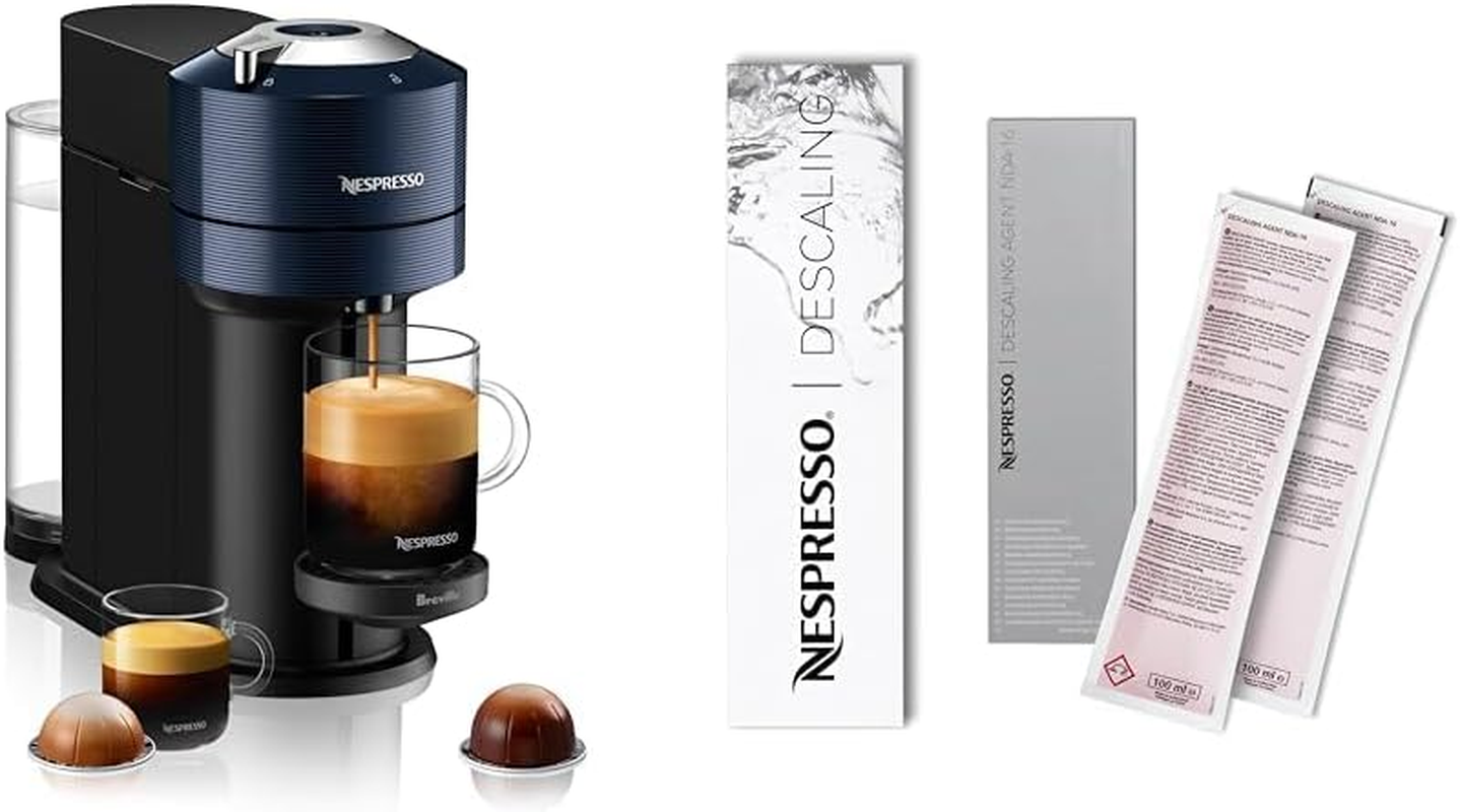 Vertuo Next by Breville - Navy Coffee & Espresso Maker with Descaling Kit