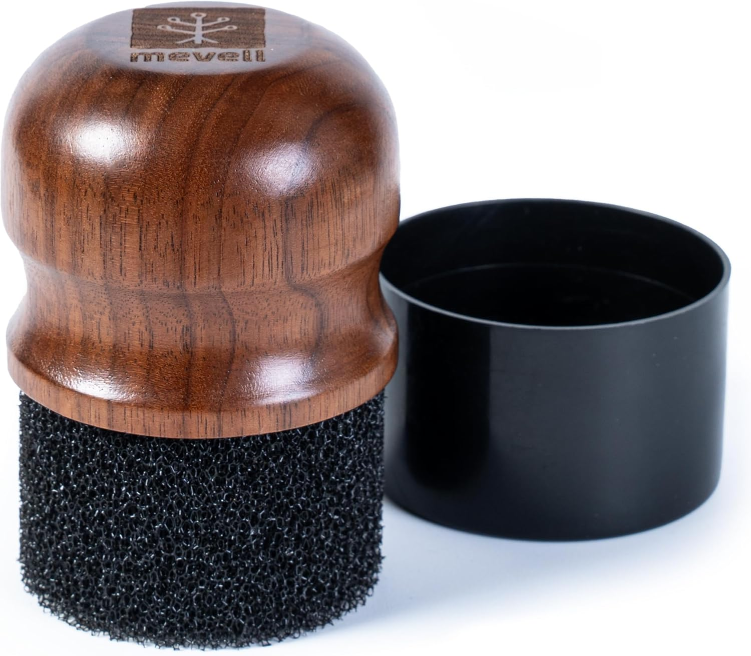 Cutting Board Oil Applicator, Great for Butcher Blocks, Counter Tops, and Wooden Utensils - Wax, Cream & Conditioner Applicator, Walnut Wood Handle