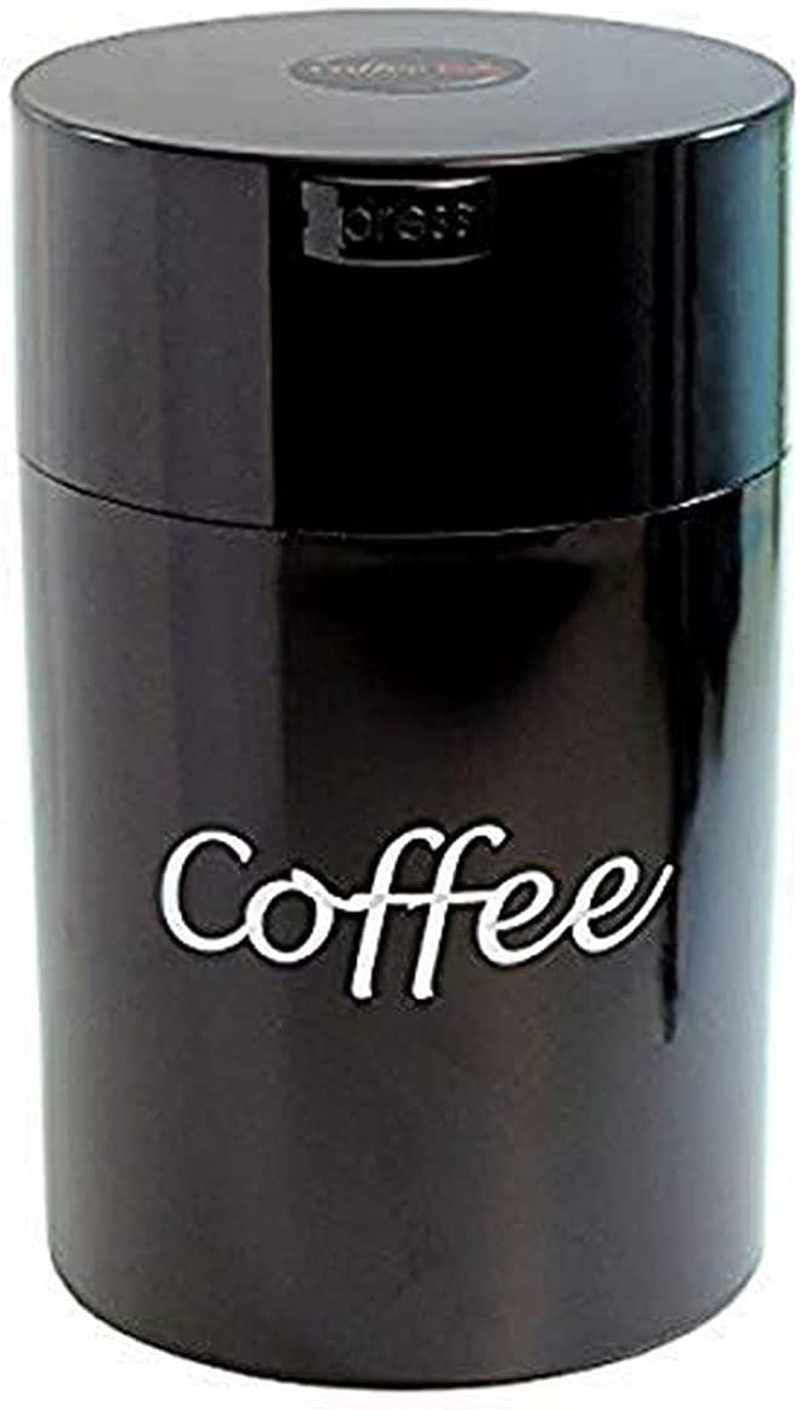 Coffeevac 1 lb - The Ultimate Vacuum Sealed Coffee Container, Black Cap & Body - Picture 11 of 16