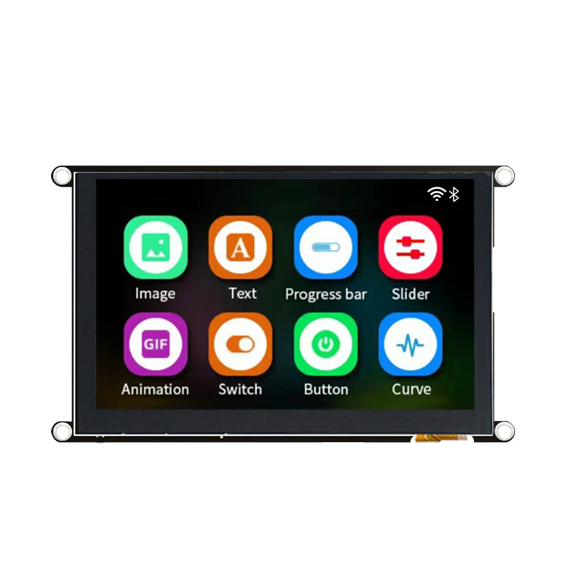 ESP32S3 8M PSRAM 16M FLASH 5-inch IPS 800*480 high-definition LCD display module Capacitive touchwith WIFI and Bluetooth