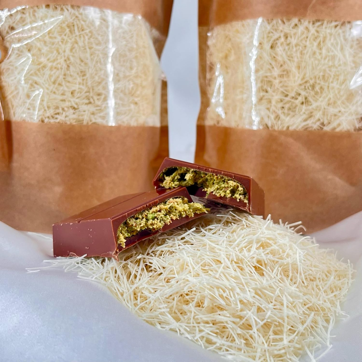 Dried & Chopped Kataifi Shredded Filo Dough – Kadayif for Dubai Chocolate Bar... - Picture 3 of 14