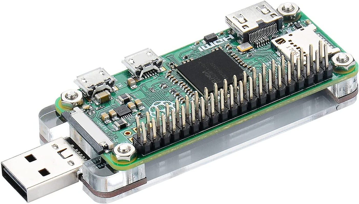 Geeekpi USB Dongle Expansion Board with Case for Raspberry Pi Zero/Zero 2, Both
