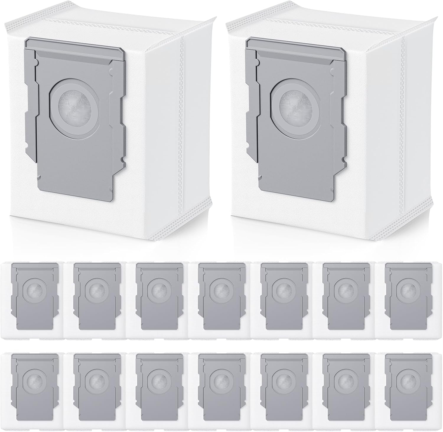 16 Pack Vacuum Bags for irobot Roomba bags i &s& j Series, Replacement for irobot Roomba i7 i7+(7550), i3+EVO(3550) i1+ i4+ i5+ i6+ i8+ s9(9150) s9 Plus(9550) j5+ j7+ j8+ j9+ Dirt Disposal Bags