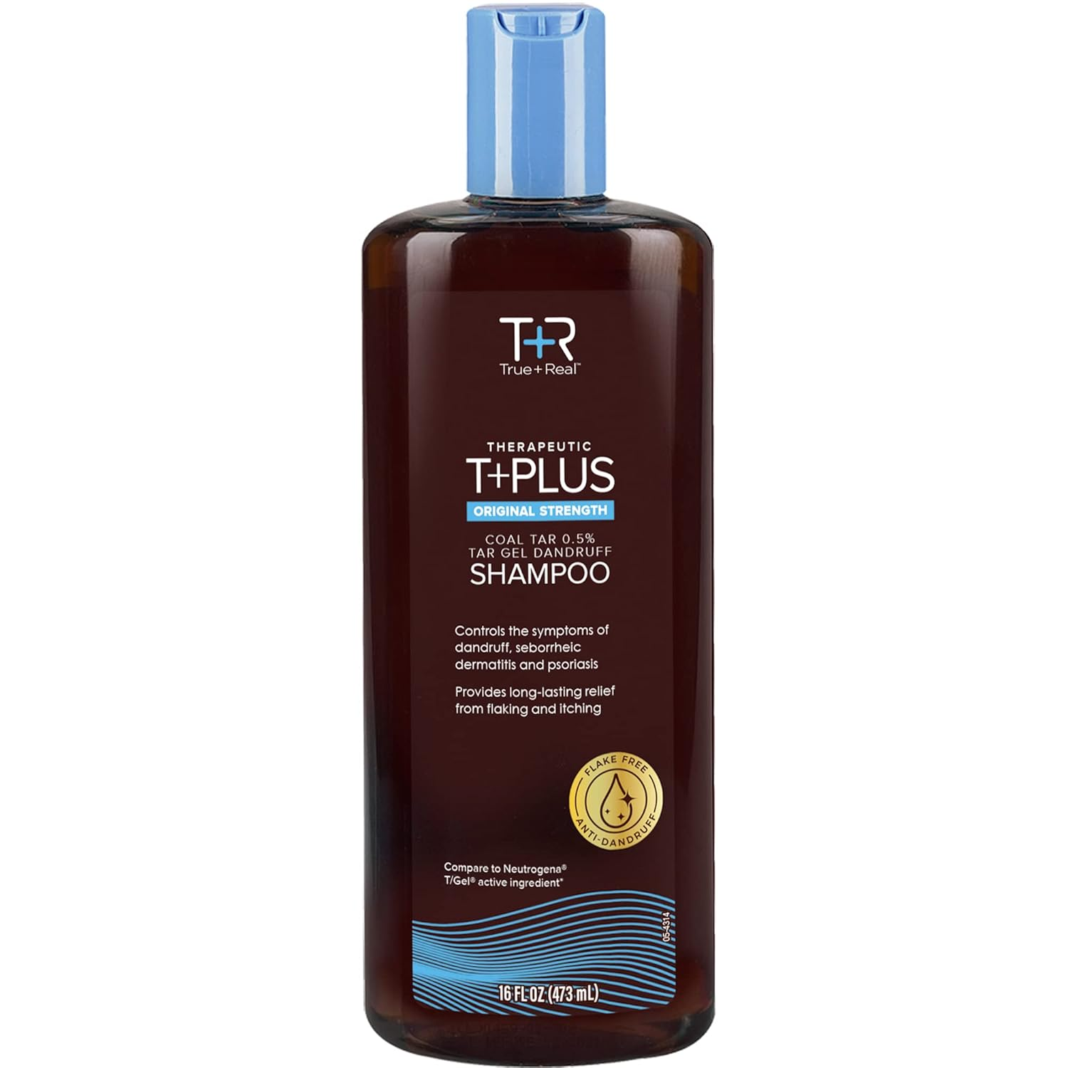 Coal Tar Therapeutic plus Tar Gel Anti-Dandruff Shampoo 0.5% Coal Tar, 16 Fl Oz