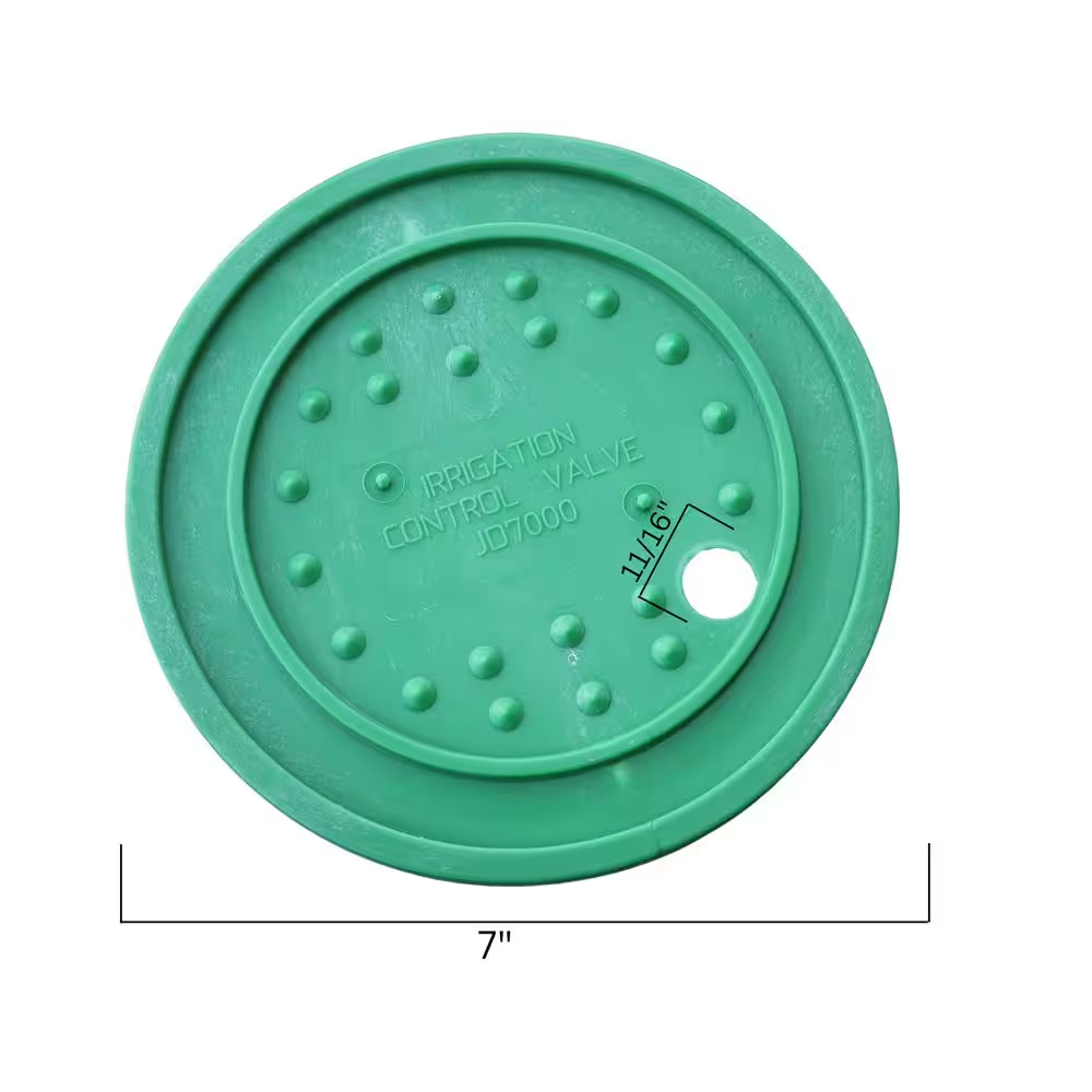 7 In. round Irrigation Ground Valve Box Lid