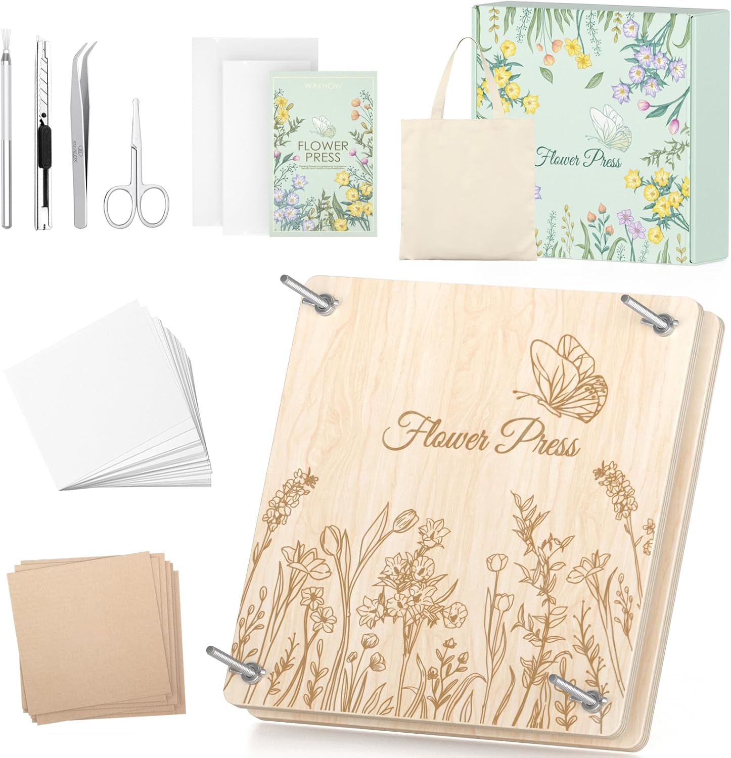 Wakhow Flower Press Kit, 11.02