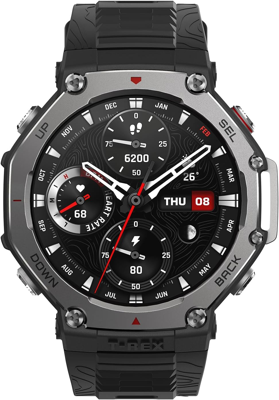 Amazfit T-Rex 3 Outdoor Rugged Military 48mm Smart Watch, Built in GPS, 27 Da... - Picture 8 of 15