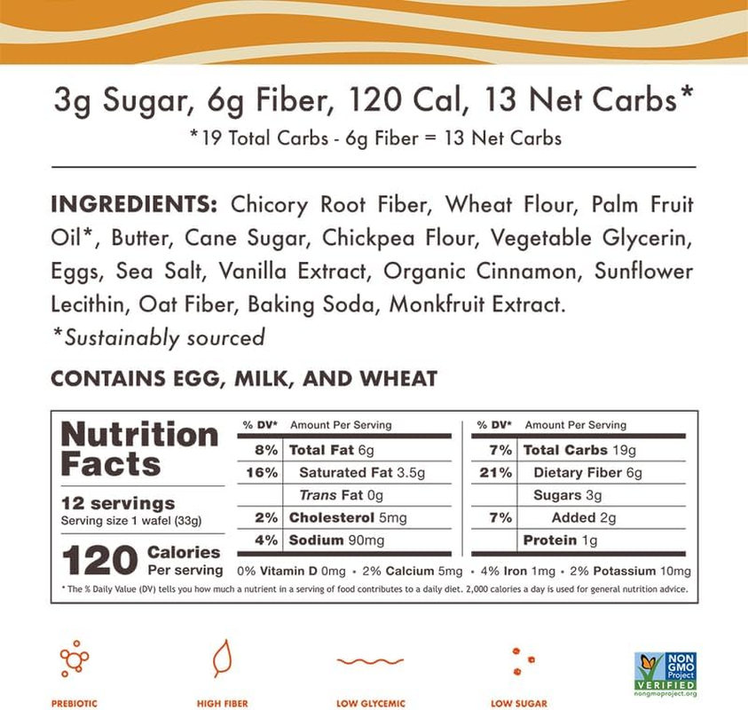 Rip Van Wafels Dutch Caramel & Vanilla Stroopwafels - Healthy Snacks - Non GM... - Picture 7 of 14