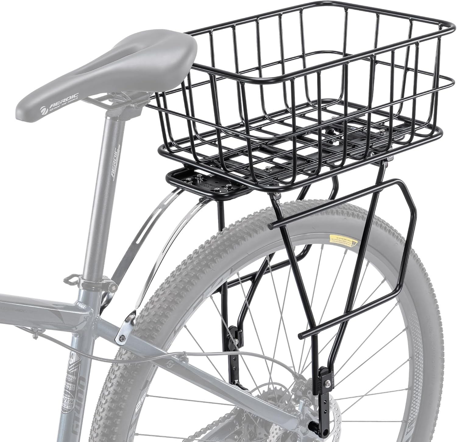Pannier Rack Seat Stay Mounted Disc Brakes Rear Bike Rack With