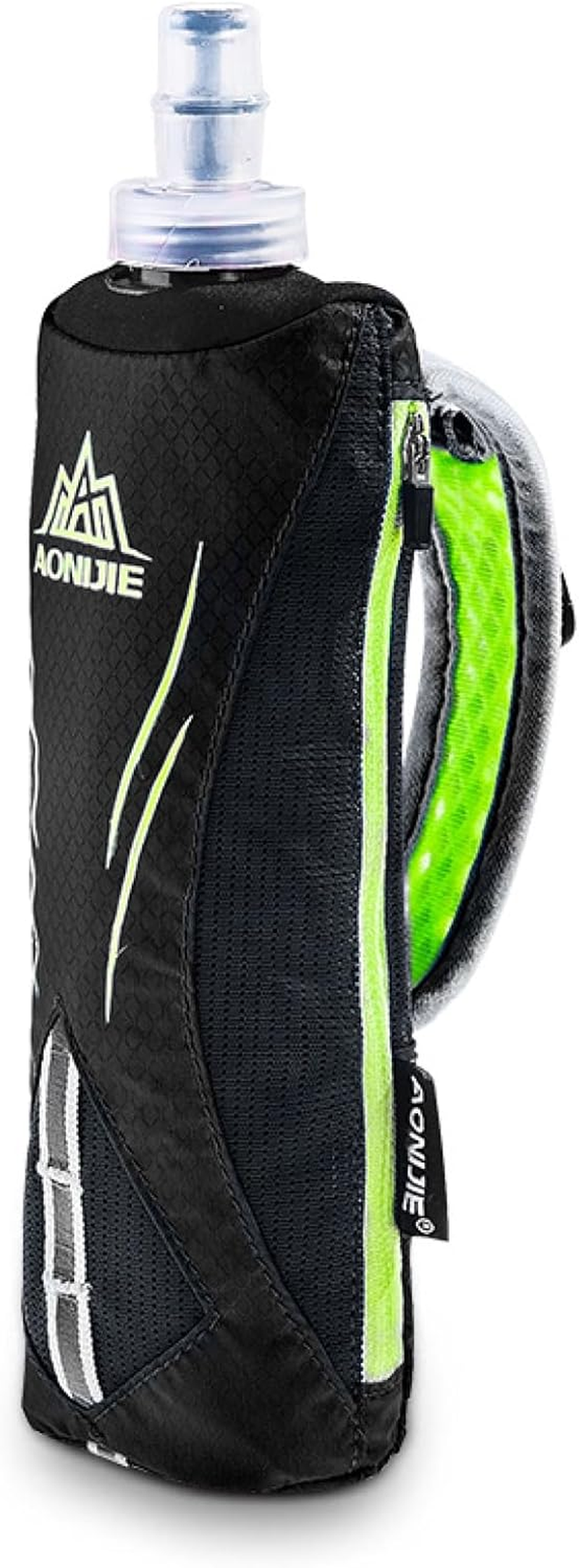 Handheld Water Bottle for Running, Quick Grip Chill 17 Oz Handheld Soft Water Bo