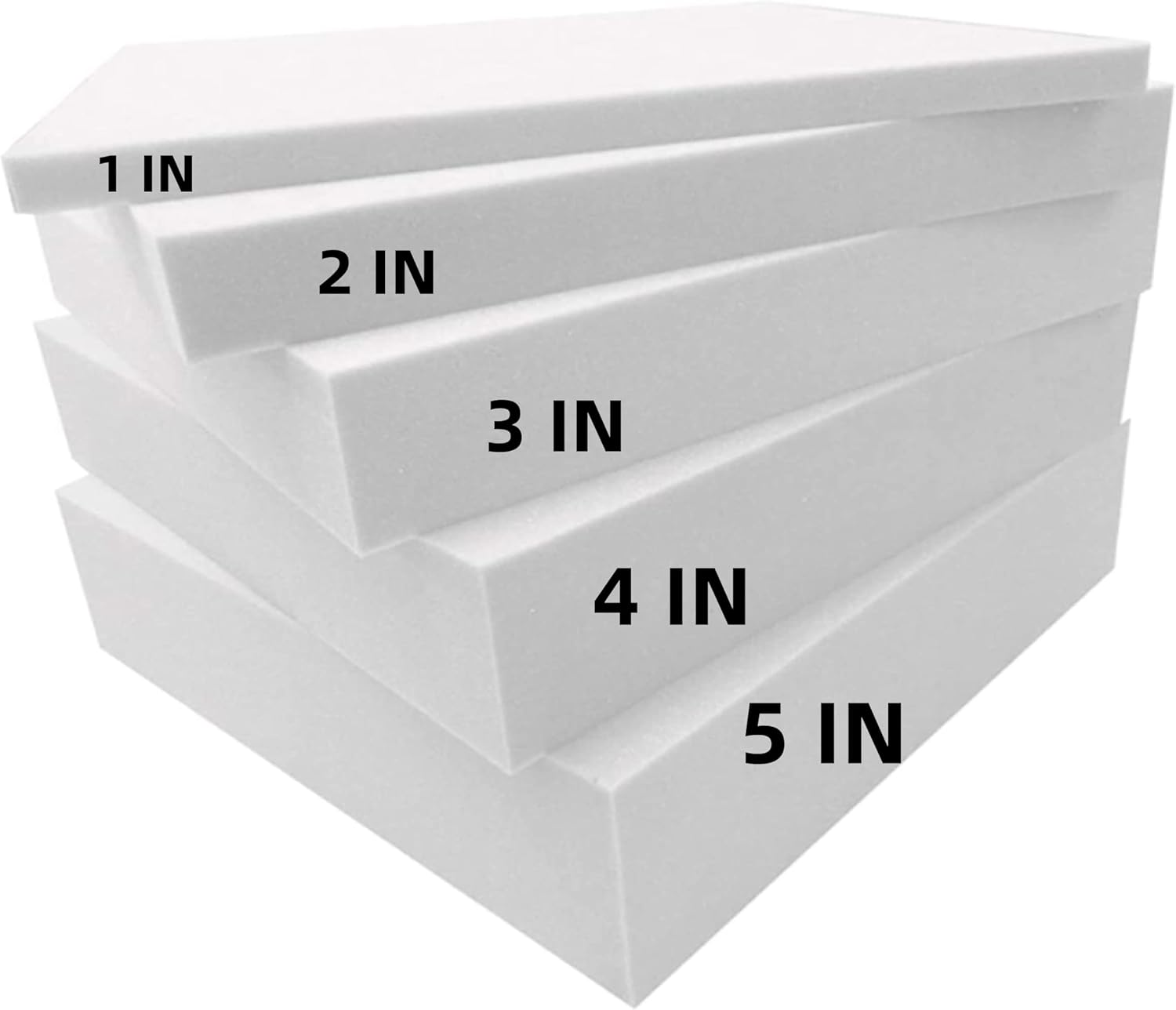 SINCERE Custom Foam Cushion Filling Replacement, Cut to Size Floor Mattress P... - Picture 9 of 13