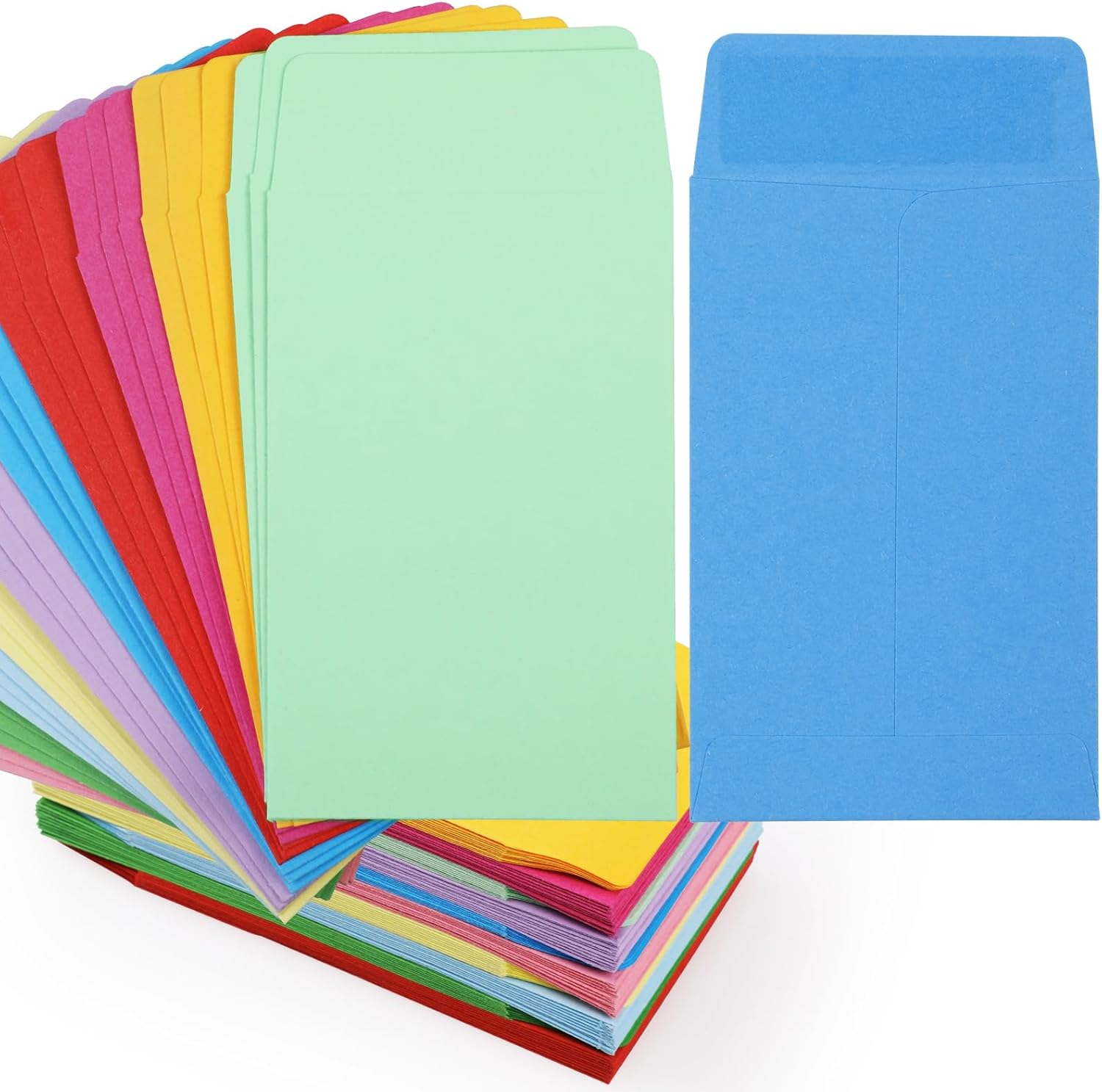 100PCS Coin Envelopes Kraft, GeeRic 2.25 x 3.5 Self-Adhesive Seed Envelopes S... - Picture 7 of 15