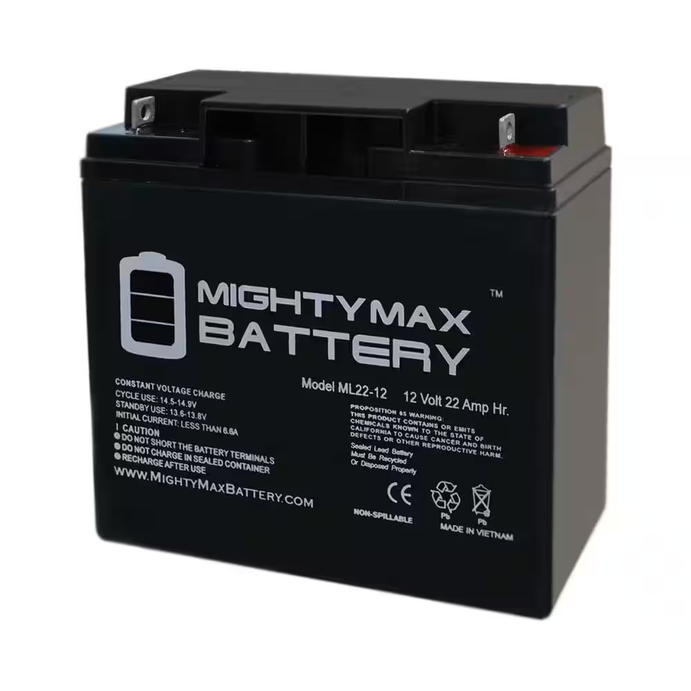 12-Volt 22AH Replacement Battery for Portable Jump Starter 1150