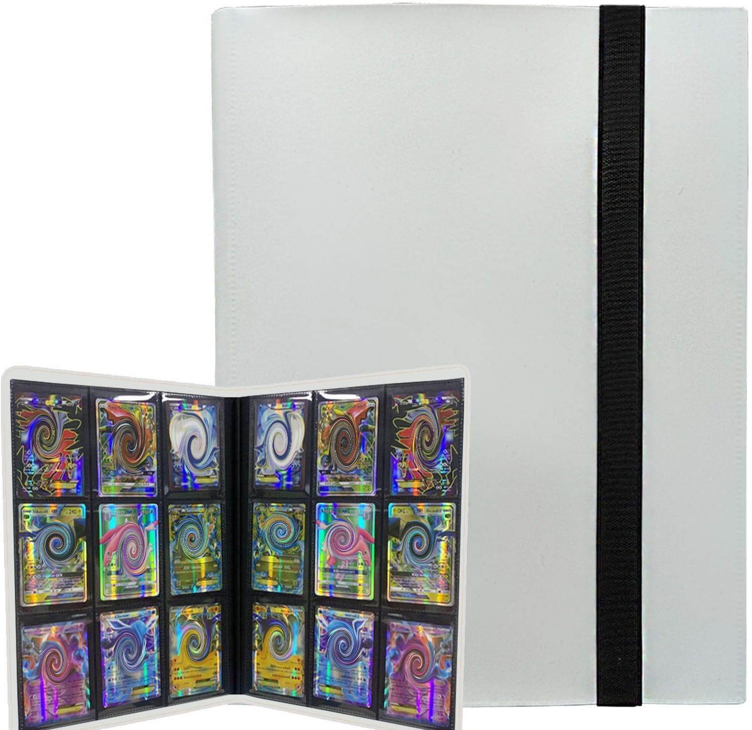 Trading Card Binder Holder, Sports card Album with Card Sleeves, Book Protect... - Picture 11 of 12