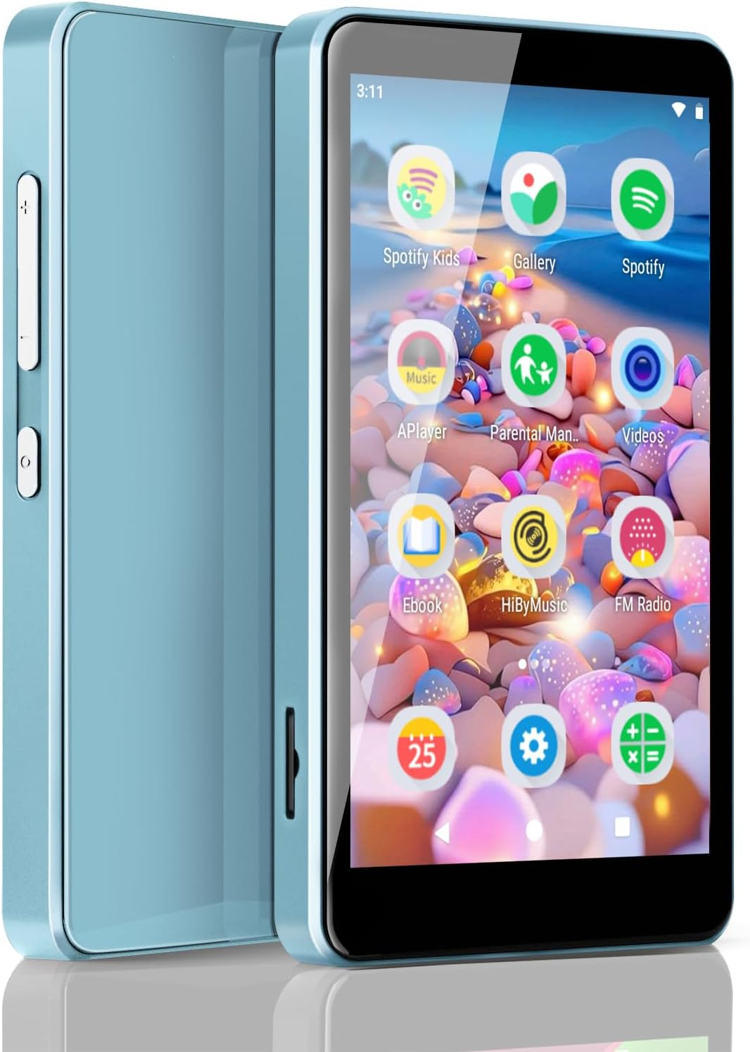 MP3 Player for Kids with Spotify, Parental Controls, Spotify Kids, Audible, Amazon Music, Libby, 4.0