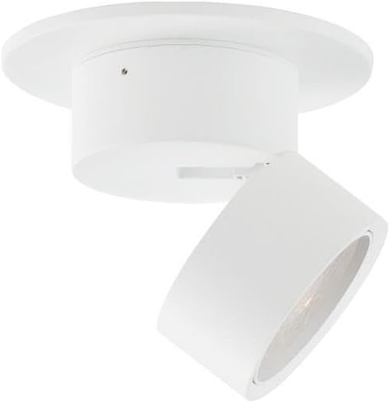 Swinger 12W LED Flush Mount Light - 5.25 Inch White Finish