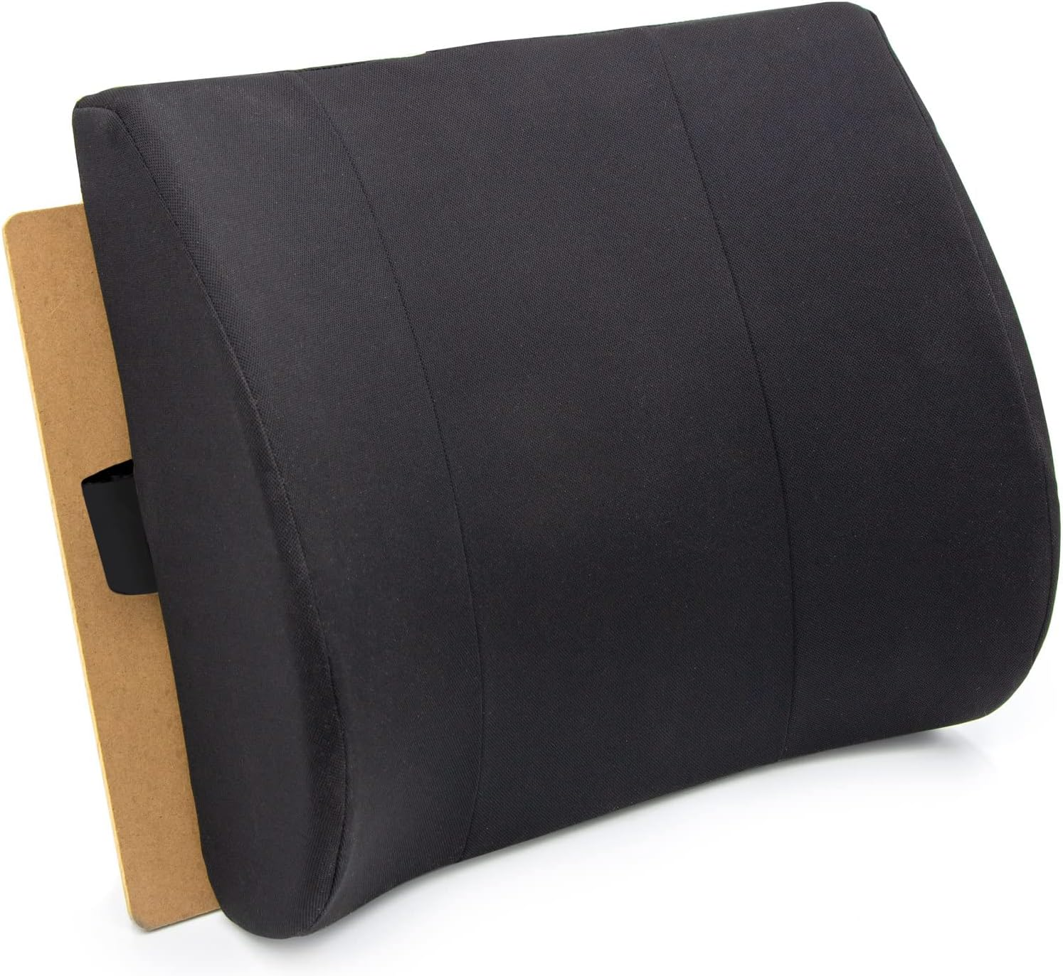 Lumbar Cushion, Lower Back Support Pillow with Wooden  Relax-A-Bac,
