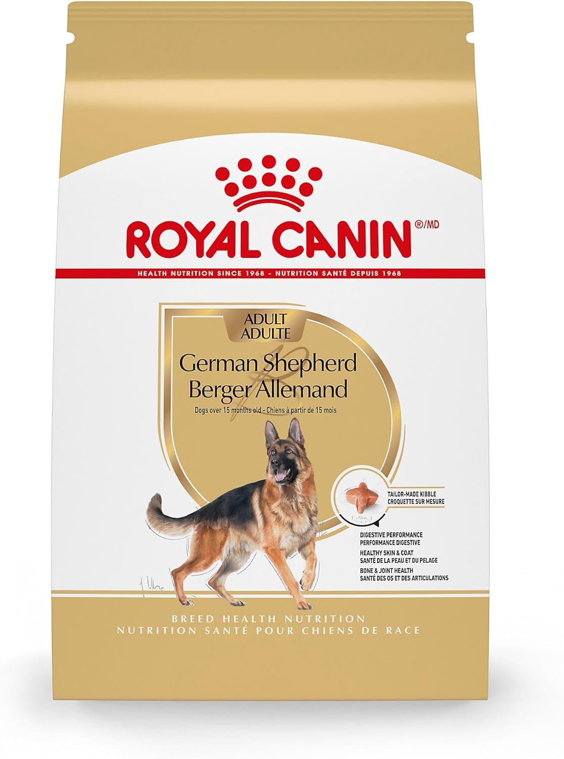 Royal Canin German Shepherd Adult Dry Dog Food, 30 Lb Bag